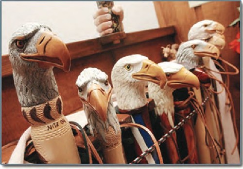 Eagle Cane 01 - Maine Woodturners