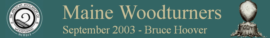 September 2003 - Bruce Hoover